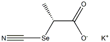 [R,(-)]-2-Selenocyanatopropionic acid potassium salt Struktur