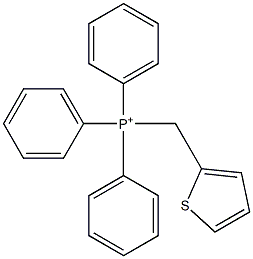 (2-Thienylmethyl)triphenylphosphonium Struktur