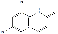 6,8-Dibromoquinolin-2(1H)-one Struktur