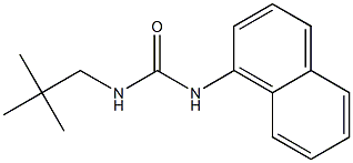 1-(1-Naphtyl)-3-neopentylurea Struktur