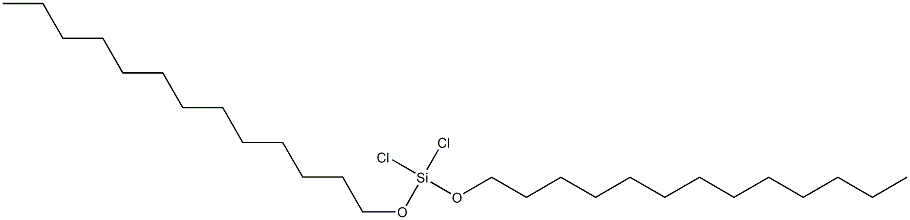 Dichlorobis(tridecyloxy)silane Struktur