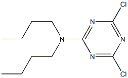 4,6-Dichloro-N,N-dibutyl-1,3,5-triazin-2-amine Struktur