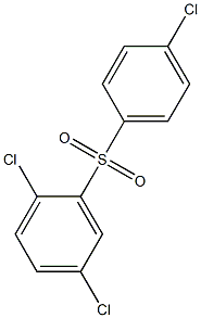 2,5-Dichlorophenyl 4-chlorophenyl sulfone Struktur