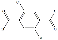 2,5-Dichloroterephthalic acid dichloride Struktur