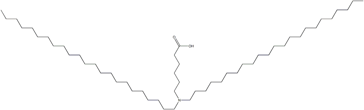 6-(Ditricosylamino)hexanoic acid Struktur