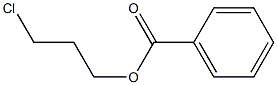 Benzoic acid 2-(chloromethyl)ethyl ester Struktur