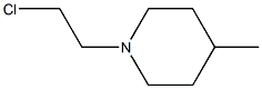 1-(2-Chloroethyl)-4-methylpiperidine Struktur