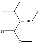 [S,(+)]-2-Isopropylbutyric acid methyl ester Struktur