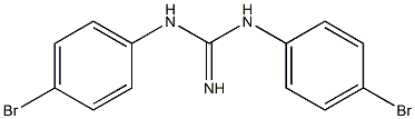 1,3-Bis(4-bromophenyl)guanidine Struktur