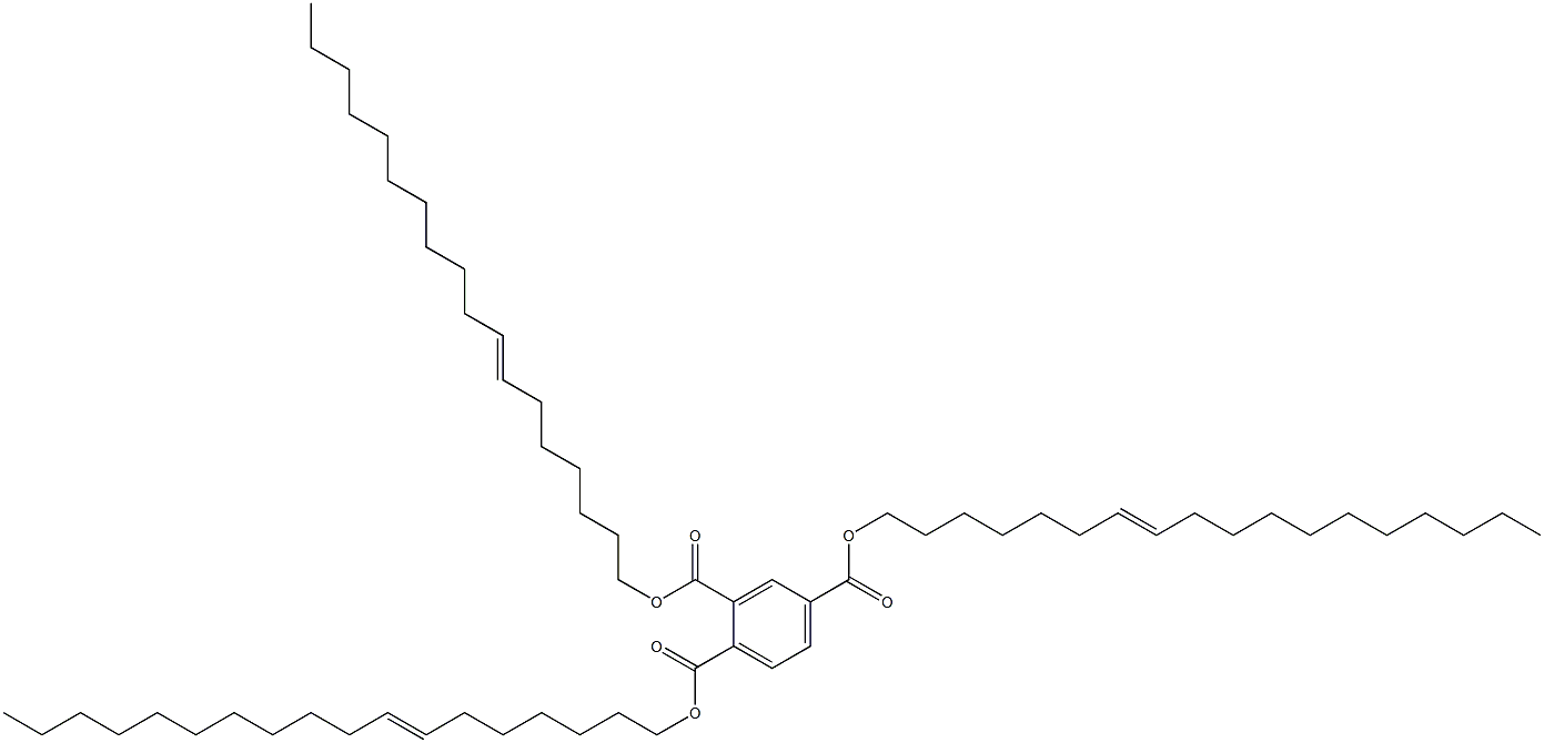 1,2,4-Benzenetricarboxylic acid tri(7-octadecenyl) ester Struktur