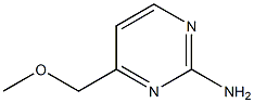 2-Amino-4-methoxymethylpyrimidine Struktur