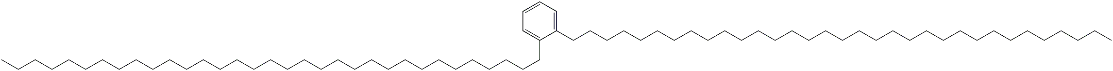 1,2-Di(tritriacontan-1-yl)benzene Struktur