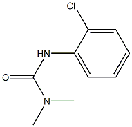 3-(2-Chlorophenyl)-1,1-dimethylurea Struktur