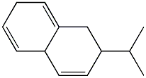 1,2,4a,7-Tetrahydro-2-isopropylnaphthalene Struktur