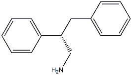 [S,(+)]-2,3-Diphenylpropylamine Struktur