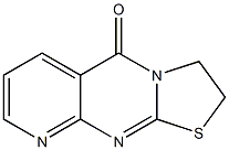 2,3-Dihydro-5H-pyrido[2,3-d]thiazolo[3,2-a]pyrimidin-5-one Struktur