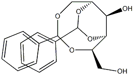 1-O,5-O:2-O,4-O-Dibenzylidene-D-glucitol Struktur