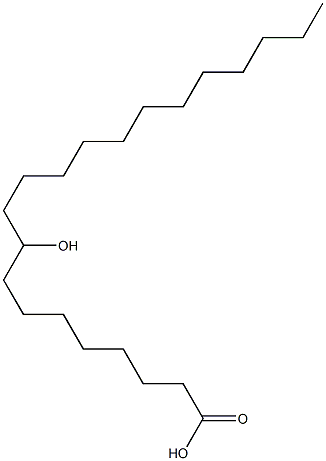 9-Hydroxyhenicosanoic acid Struktur