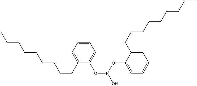 Bis(nonylphenyl)phosphite Struktur