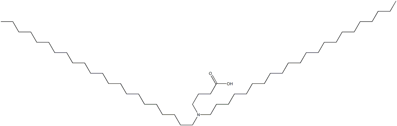 4-(Didocosylamino)butyric acid Struktur