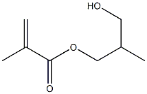 2-Methyl-1,3-propanediol 1-methacrylate Struktur