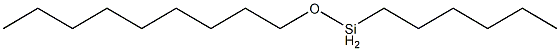 Hexyl(nonyloxy)silane Struktur