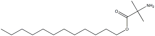 2-Methylalanine dodecyl ester Struktur