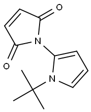 N-(1-tert-Butyl-1H-pyrrol-2-yl)maleimide Struktur