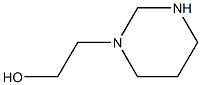 1-(2-Hydroxyethyl)hexahydropyrimidine Struktur