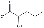 (S)-2-Hydroxy-4-methylvaleric acid methyl ester Struktur