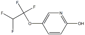 5-(1,1,2,2-Tetrafluoroethoxy)pyridin-2-ol Struktur