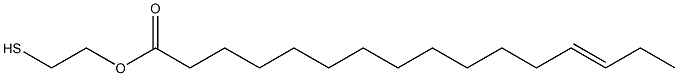 13-Hexadecenoic acid 2-mercaptoethyl ester Struktur