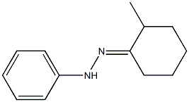 2-Methylcyclohexanone phenylhydrazone Struktur