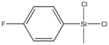 Methyl(4-fluorophenyl)dichlorosilane Struktur