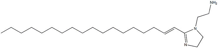 1-(2-Aminoethyl)-2-(1-octadecenyl)-2-imidazoline Struktur