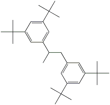 1,2-Bis(3,5-di-tert-butylphenyl)propane Struktur