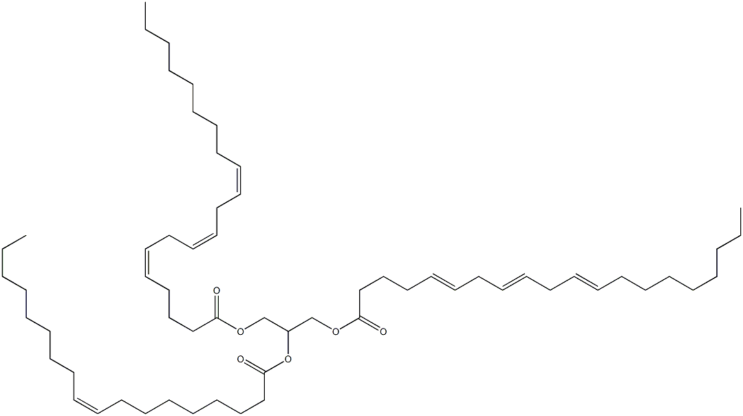 1-O,3-O-Di[(5Z,8Z,11Z)-1-oxo-5,8,11-icosatrienyl]-2-O-oleoyl-L-glycerol Struktur