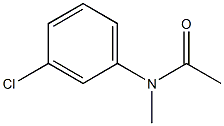 3'-Chloro-N-methylacetoanilide Struktur