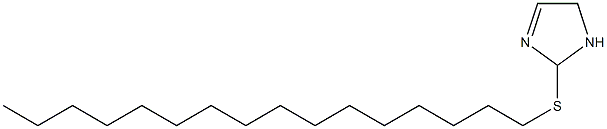 2-(Hexadecylthio)-3-imidazoline Struktur