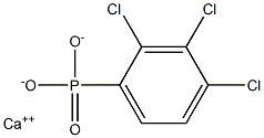 2,3,4-Trichlorophenylphosphonic acid calcium salt Struktur