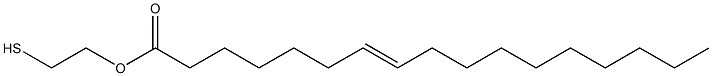 7-Heptadecenoic acid 2-mercaptoethyl ester Struktur