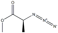 [S,(-)]-2-Azidopropionic acid methyl ester Struktur