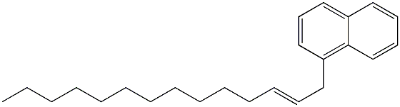 1-(2-Tetradecenyl)naphthalene Struktur