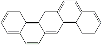 1,2,7,8-Tetrahydrodibenz[a,h]anthracene Struktur