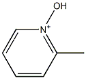 1-Hydroxy-2-methylpyridinium Struktur