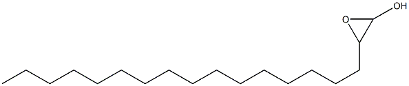 1,2-Epoxyoctadecan-1-ol Struktur