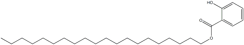 2-Hydroxybenzoic acid icosyl ester Struktur