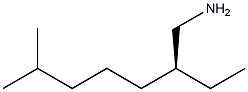 [S,(+)]-2-Ethyl-6-methylheptylamine Struktur