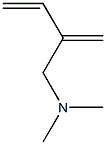 N,N-Dimethyl-2-methylene-3-butenylamine Struktur