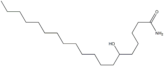 6-Hydroxynonadecanamide Struktur